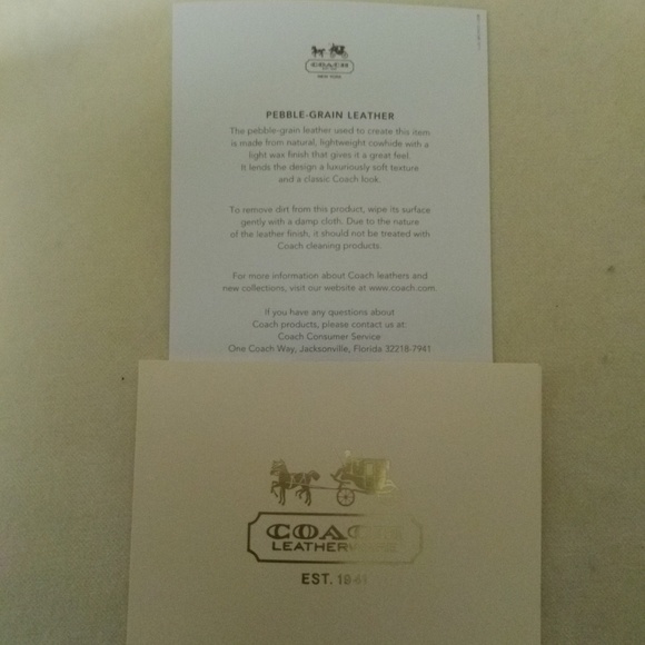 NWT COACH Black Tote Bag - Picture 8 of 8